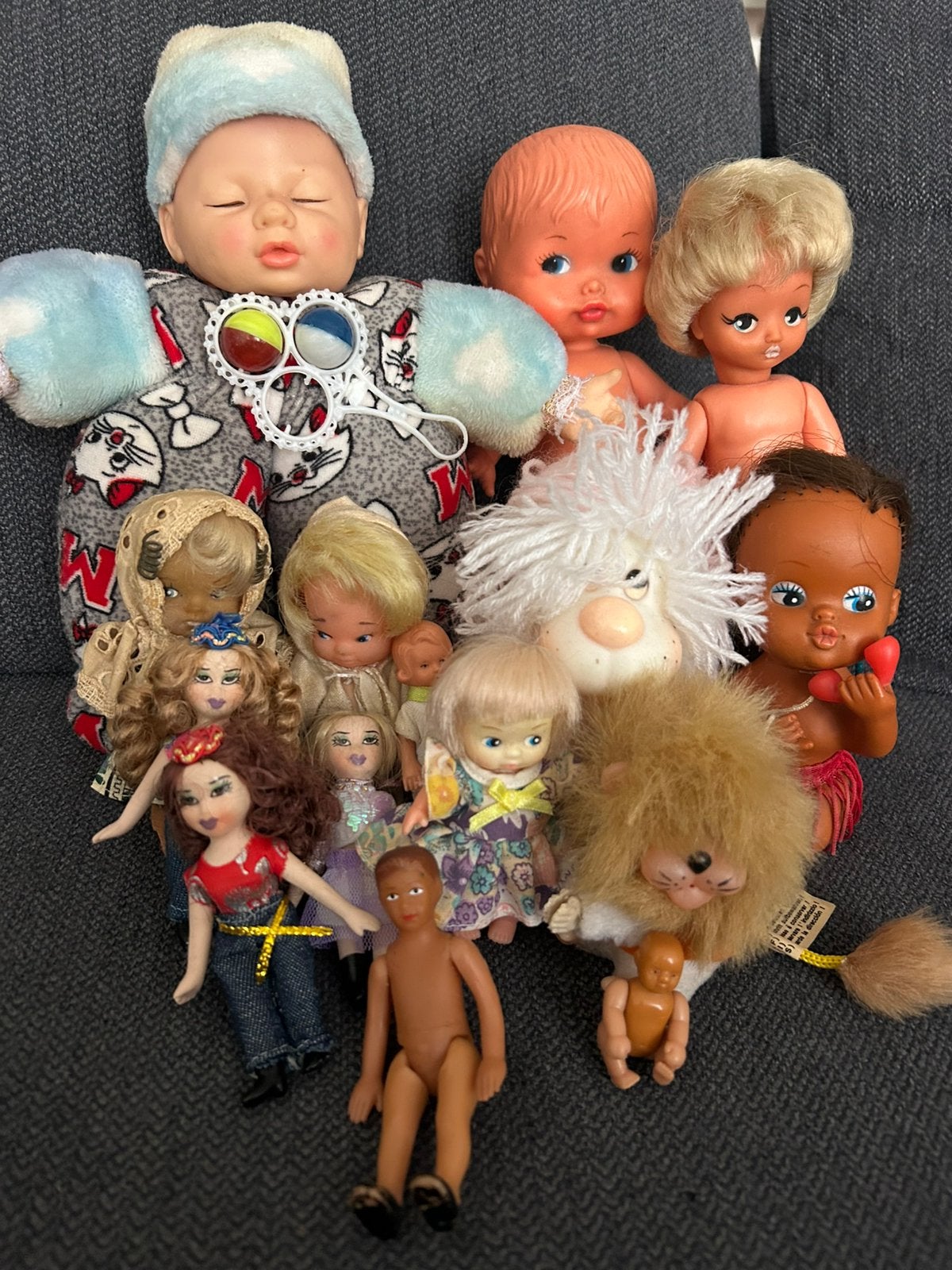 Vintage 60s/90s doll collection, Kinderen en Baby's, Ophalen of Verzenden, Gebruikt, Overige typen