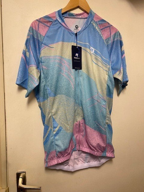 Heren fietsshirt rogelli vintage meerkleurig nieuw! XXX:, Rogelli, Heren, Nieuw, Overige maten