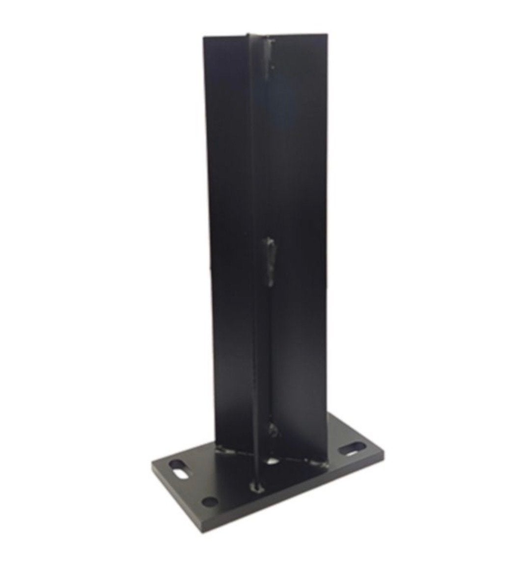 4 x Schuttingpaal antraciet aluminium met hout kern 68x68mm, Ophalen, Minder dan 3 meter, Minder dan 1 meter, Nieuw
