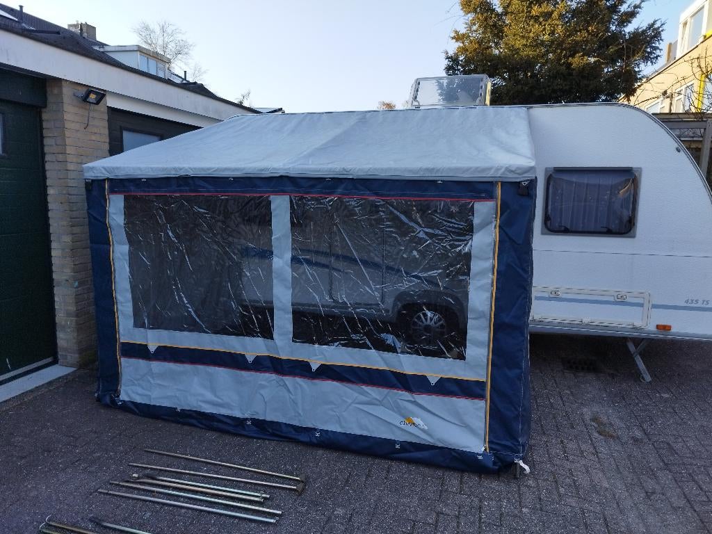 DWT Cortina II - Blauw (300x200cm) - Wintertent, Ophalen, Gebruikt, Tot en met 2