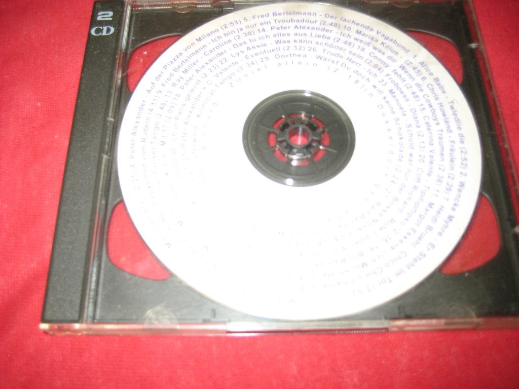2 CDs met oude duitse Schlagers, Ophalen of Verzenden, Zo goed als nieuw