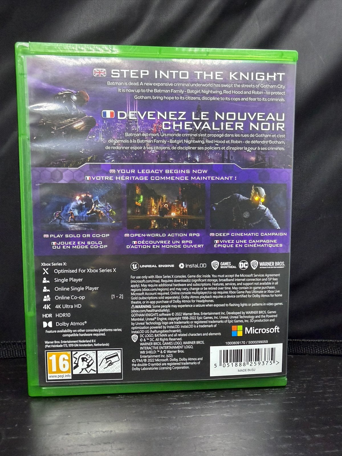 Gotham Knights Xbox Series X - Als nieuw!, S, Ophalen of Verzenden, Zo goed als nieuw, S