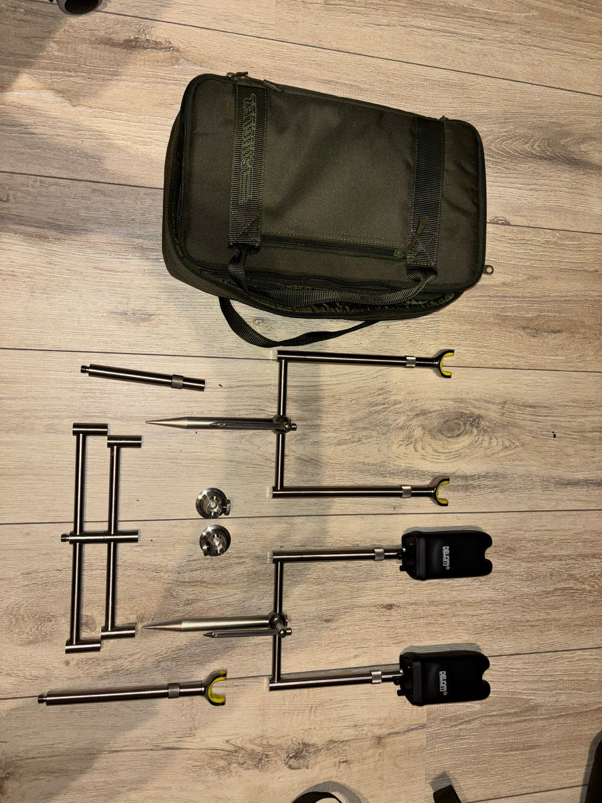 Korda Singlez RVS set | Karpervissen, Watersport en Boten, Ophalen of Verzenden, Zo goed als nieuw, Complete set