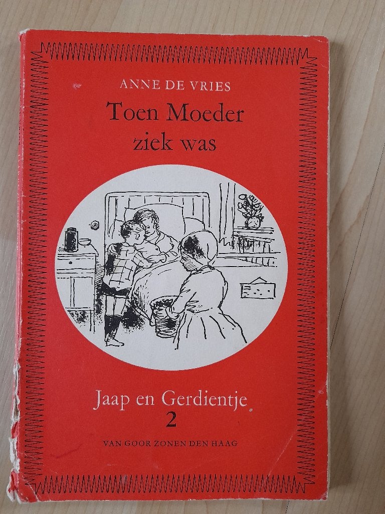 TOEN MOEDER ZIEK WAS Anne de Vries Jaap en Gerdientje deel 2, Ophalen of Verzenden, Gelezen, Fictie algemeen