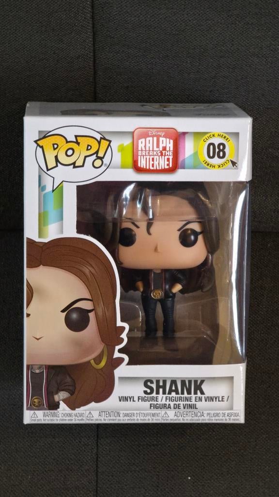 Funko Pop! Shank 08 - Ralph Breaks the Internet, Verzamelen, Poppetjes en Figuurtjes, Ophalen of Verzenden, Zo goed als nieuw