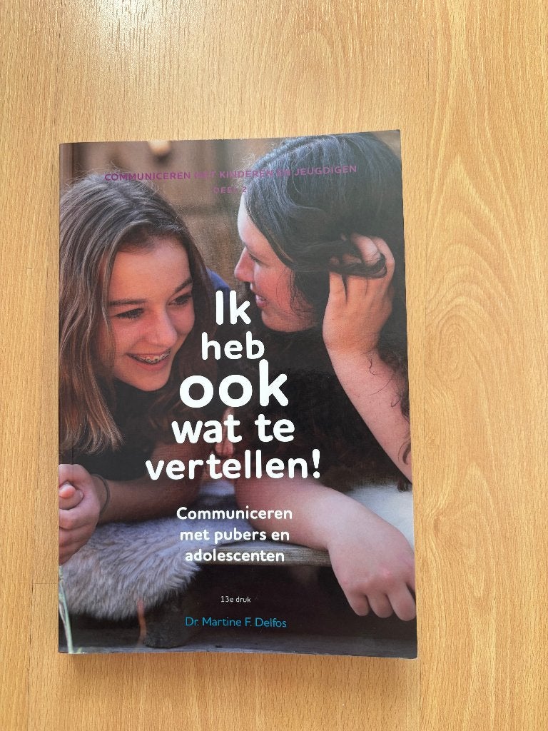 Boek: ik heb ook wat te vertellen, Boeken, Ophalen of Verzenden, Alpha, Zo goed als nieuw, HBO