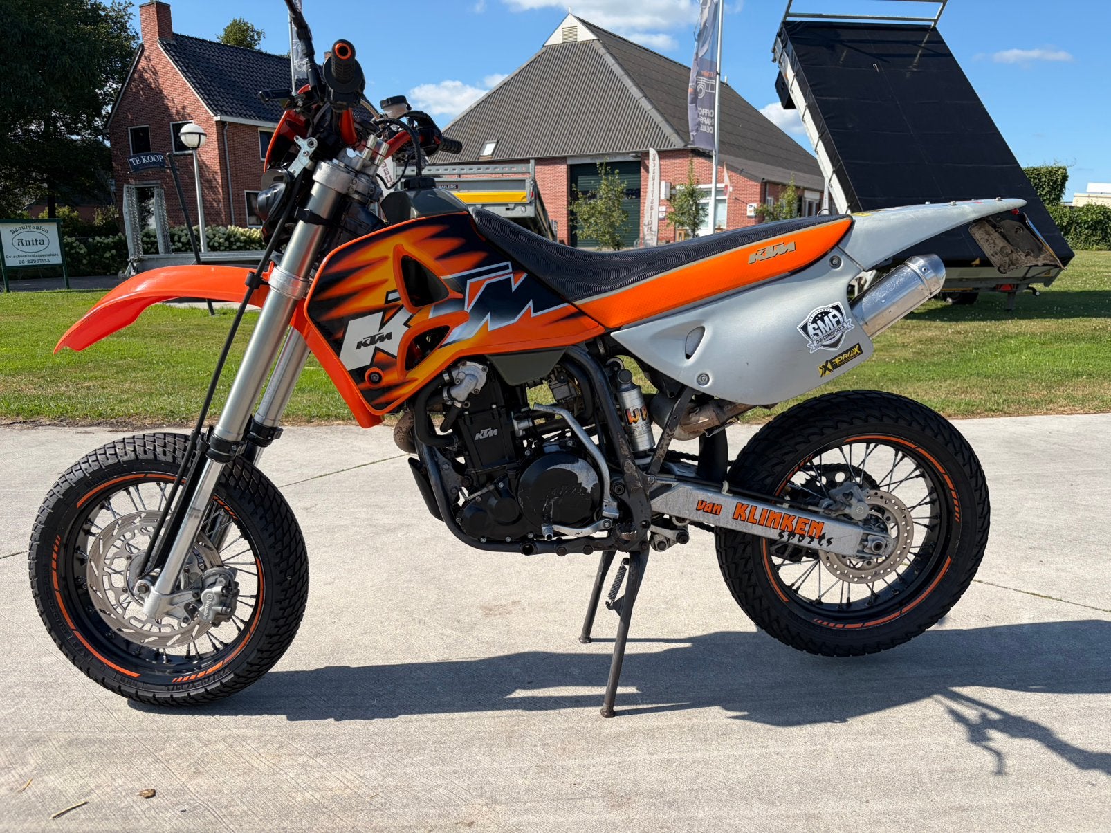 KTM LC 400 Enduro, Motoren, Bedrijf, Enduro