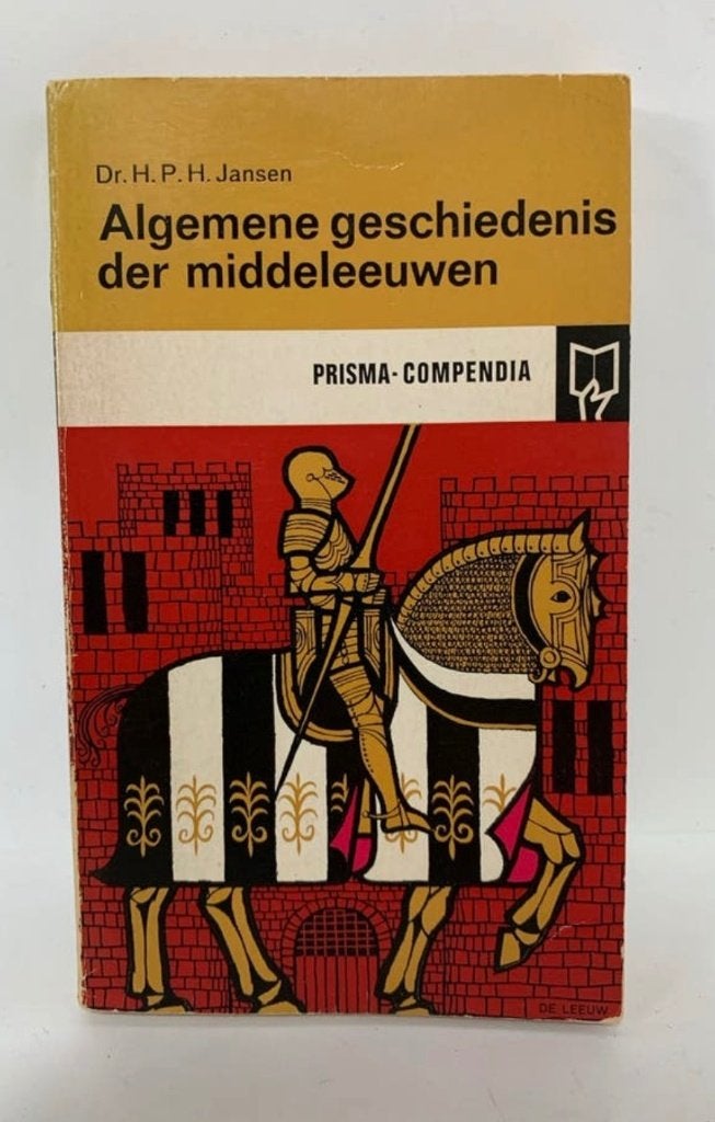 Algemene geschiedenis der middeleeuwen - Dr. H.P.H. Jansen, Ophalen of Verzenden, 14e eeuw of eerder, Gelezen, Europa