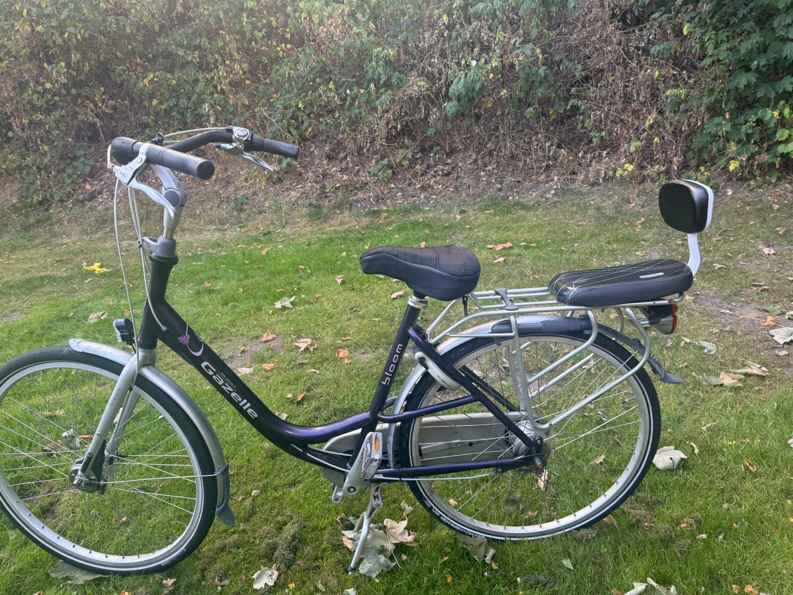 Gazelle fiets pars met kinderstoel, Ophalen, Gebruikt, Versnellingen, Schijfrem