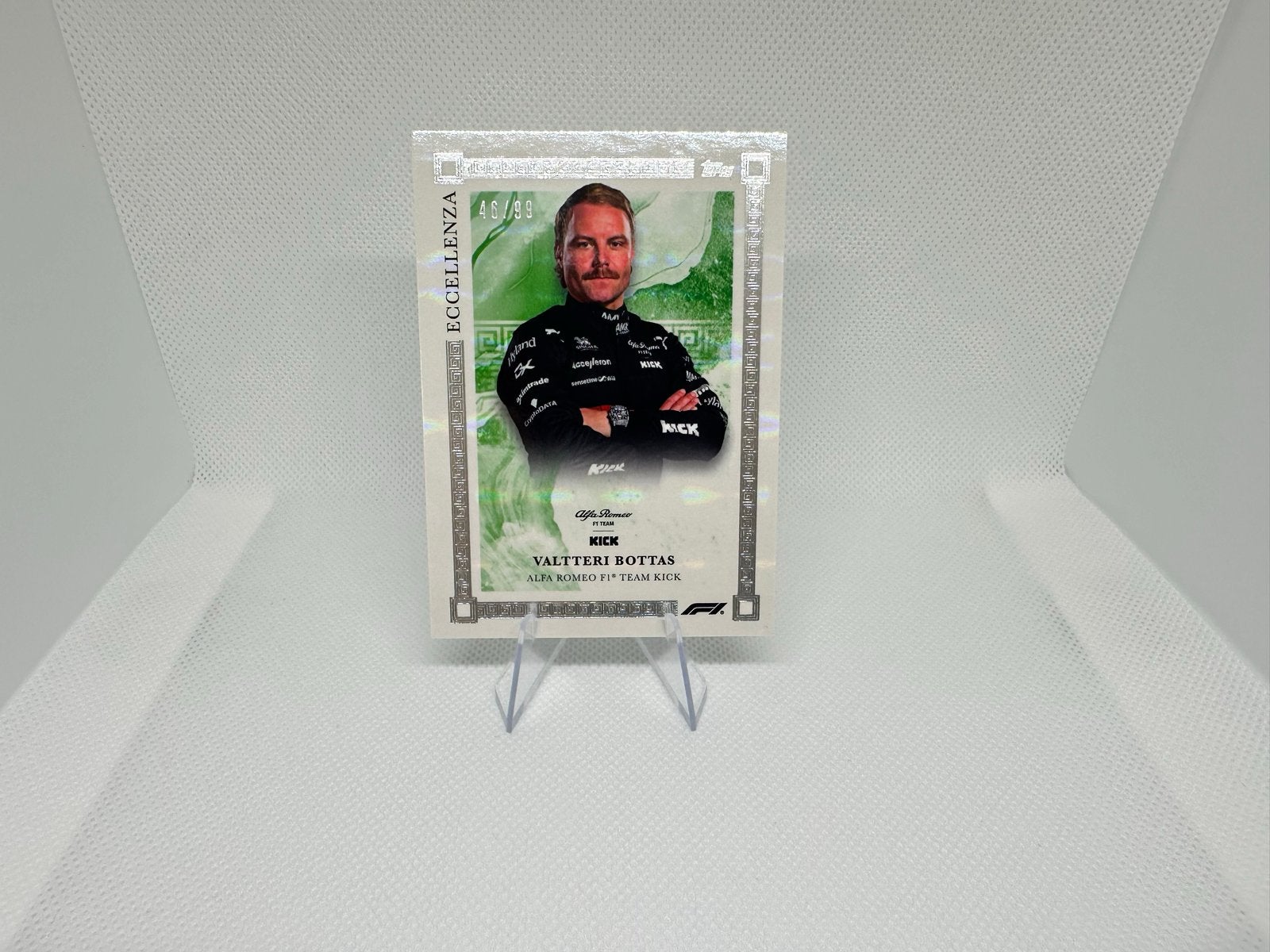 Valtteri Bottas Topps Eccellenza F1 Kaart 48/99, Ophalen of Verzenden, Zo goed als nieuw, Formule 1