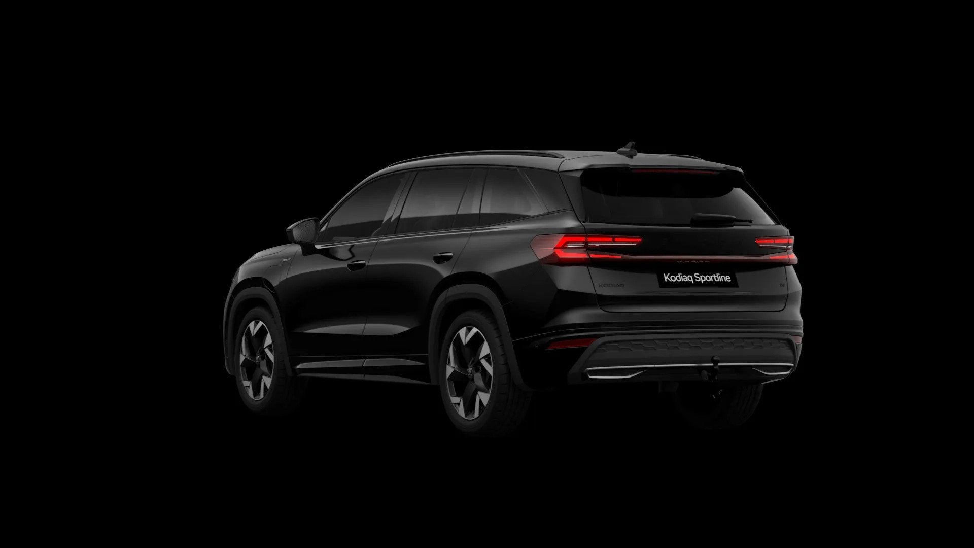 Skoda Kodiaq 1.5 TSI 204pk PHEV Sportline Limited (bj 2026), 1498 cc, Zwart, Bedrijf, Nieuw