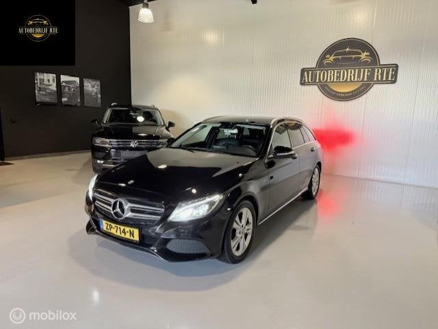 Mercedes C-klasse Estate 220 CDI Automaat, Auto's, Achterwielaandrijving, 4 cilinders, Leder, Diesel