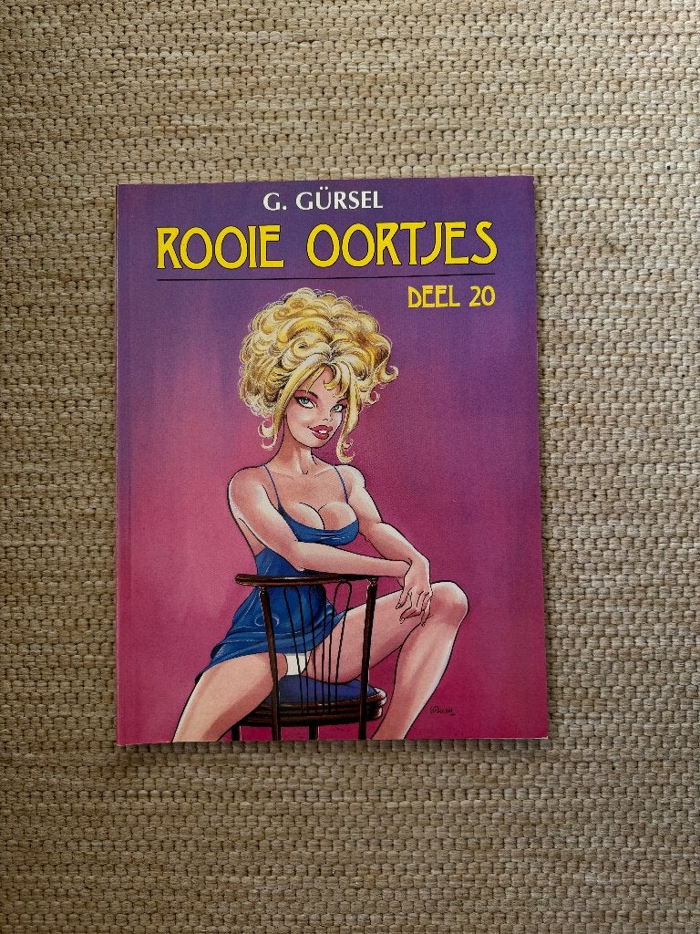Stripboek Rooie Oortjes Deel 20, Eén stripboek, Ophalen of Verzenden, Zo goed als nieuw