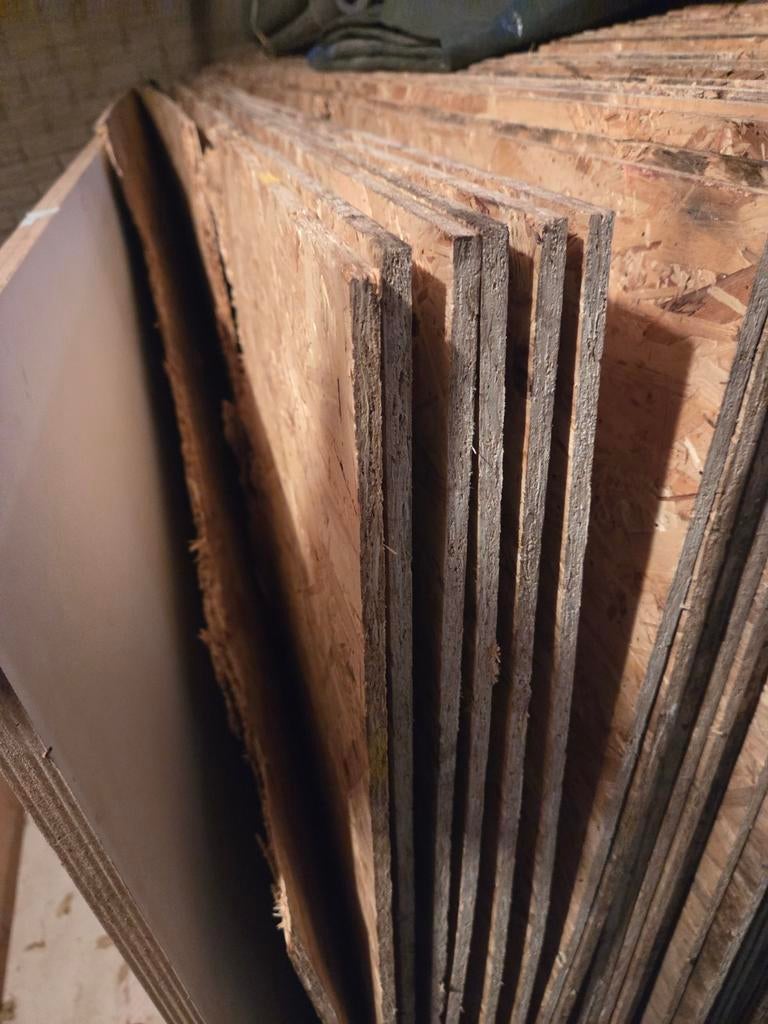 Osb plaat 10 mm, Doe-het-zelf en Verbouw, Ophalen