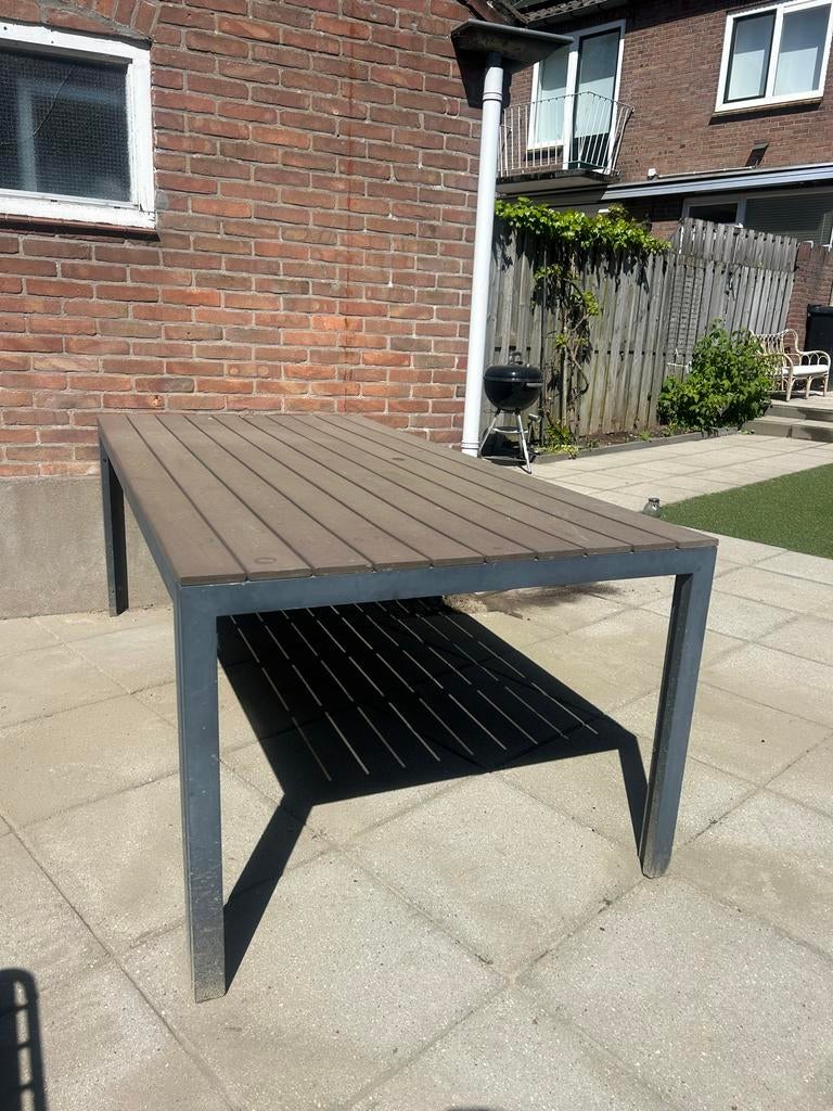 Tuintafel 205x100 cm, Ophalen, Gebruikt, Rechthoekig, Overige materialen