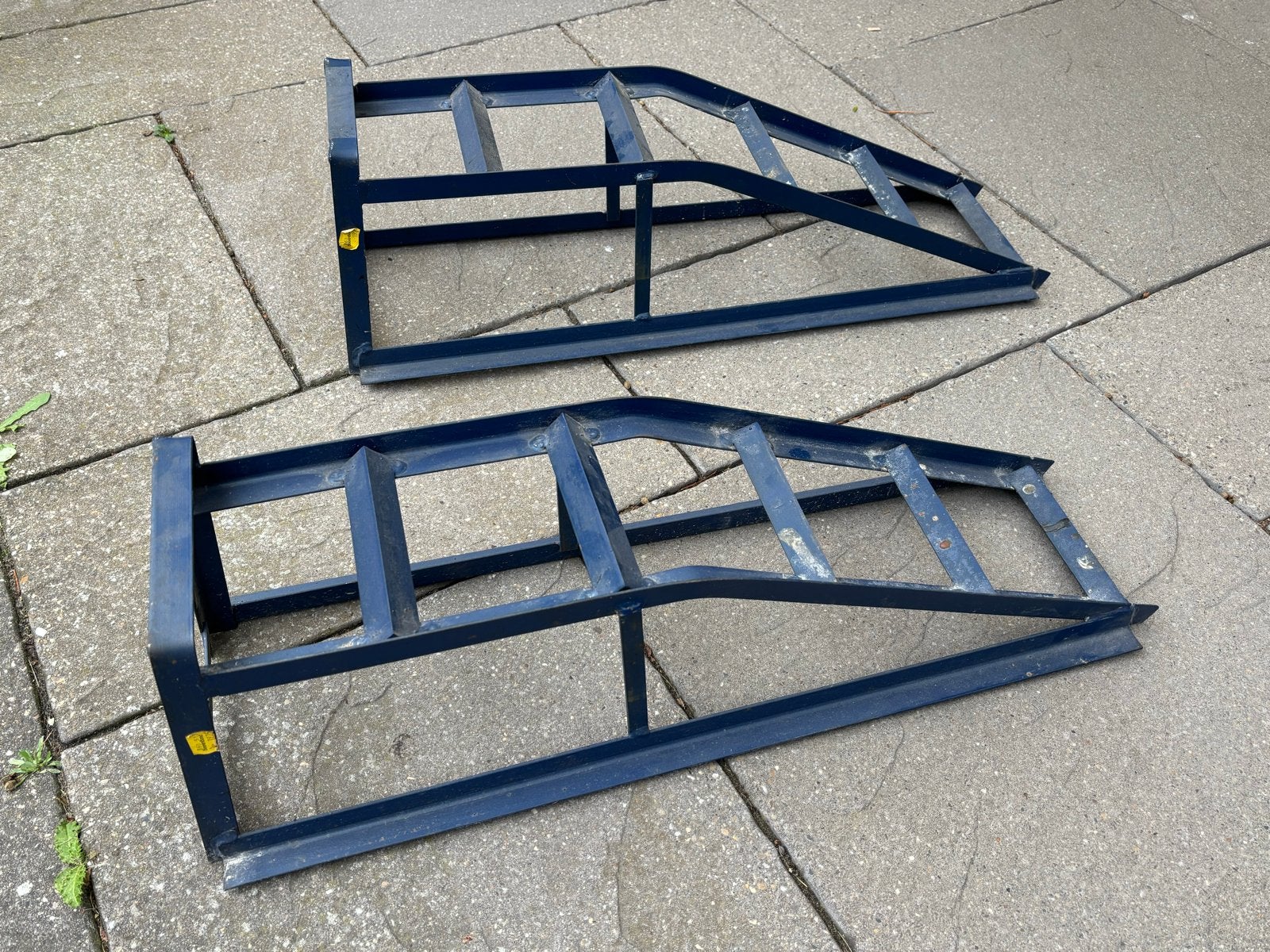 Set van 2 stevige oprijplaten/ baby bruggen voor auto, Auto diversen, Ophalen