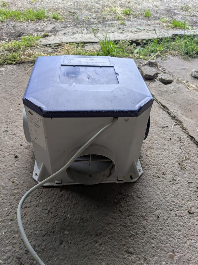 Woonhuis ventilator, Doe-het-zelf en Verbouw, Ventilatie en Afzuiging, Ophalen of Verzenden, Ventilator
