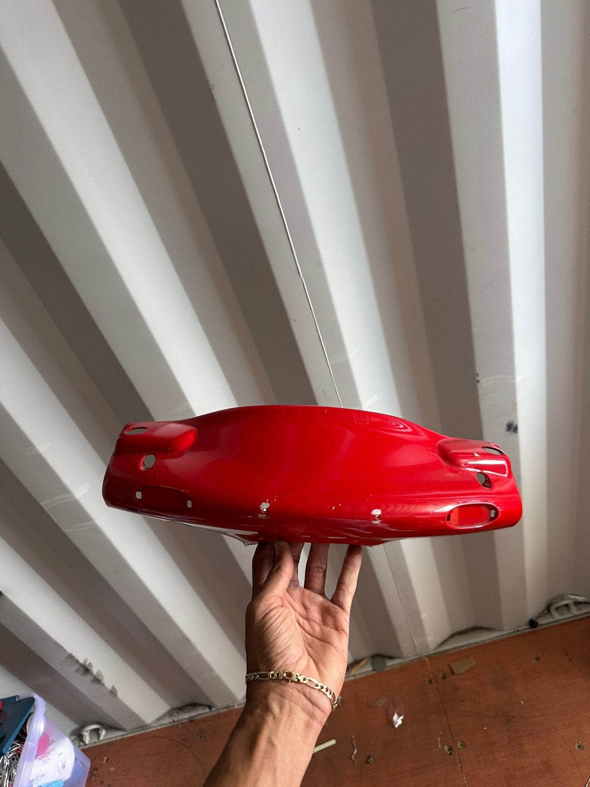Gilera runner stuurkap rood, Ophalen, Kap