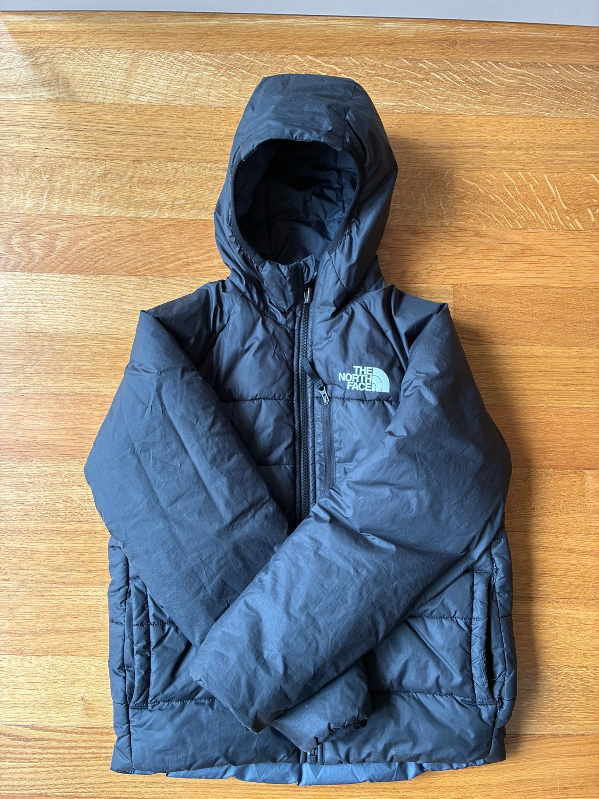 The North Face jas meisjes zwart maat 10, Ophalen of Verzenden, Gebruikt, Meisje
