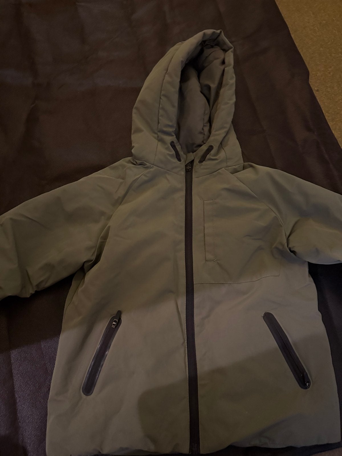 Stoere Zara winterjas voor jongens maat 104, Ophalen of Verzenden, Zo goed als nieuw, Jongen