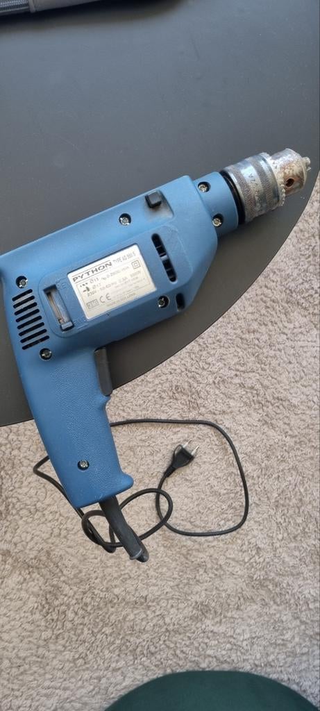 Python Boormachine Type AD 550 S, Ophalen of Verzenden, Gebruikt, 400 tot 600 watt, Boormachine