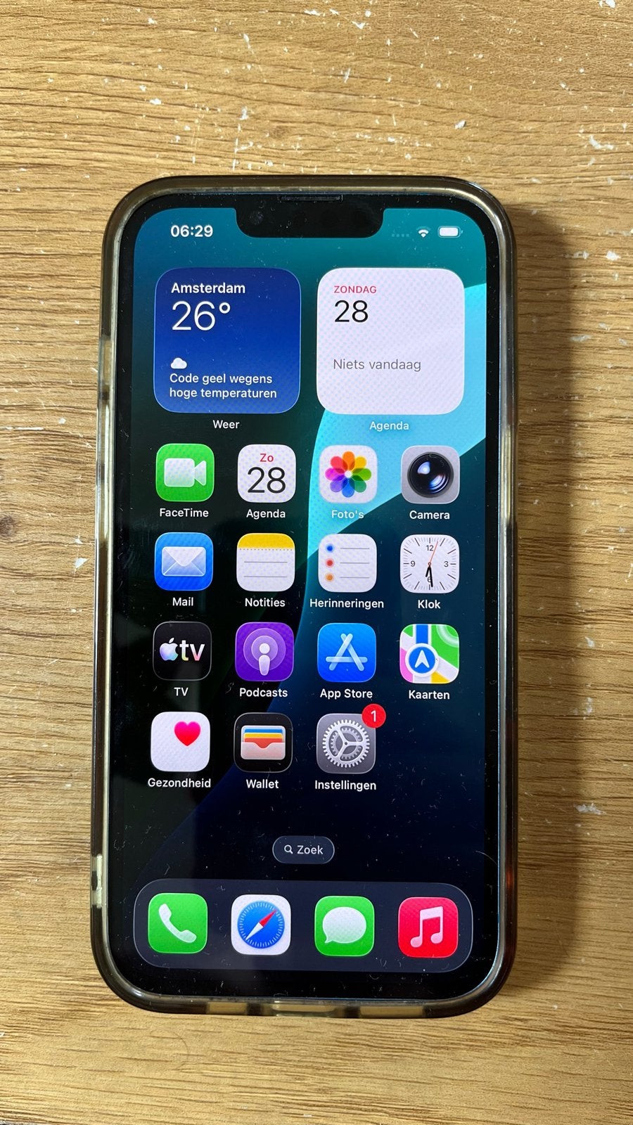 iPhone 13 128GB blauw, Telecommunicatie, Mobiele telefoons | Apple iPhone, Ophalen, Blauw, IPhone 13, 128 GB
