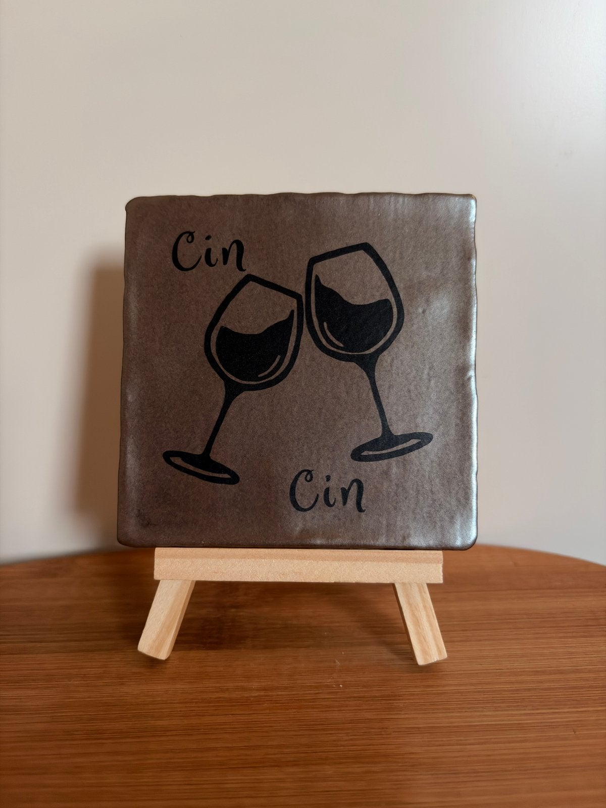 Tegeltje met tekst - 10x10, Ophalen of Verzenden, Nieuw