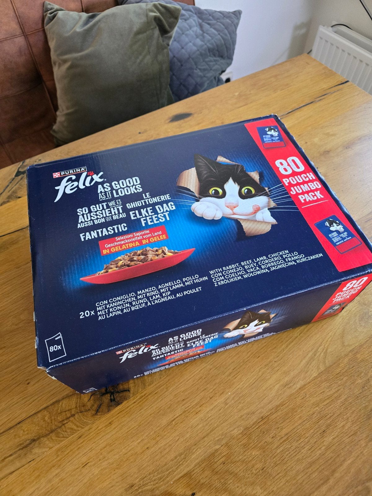 Kattenvoer 80 zakjes, Dieren en Toebehoren, Dierenvoeding, Ophalen, Kat