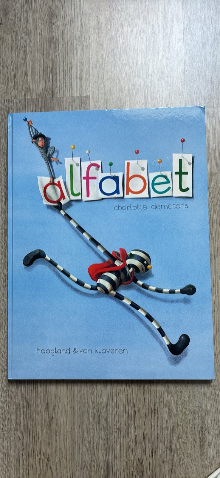 TE KOOP: extra groot alfabet boek, Ophalen, Zo goed als nieuw