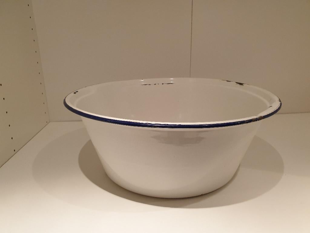 Emaille teiltje, oud, Antiek en Kunst, Antiek | Emaille, Ophalen of Verzenden