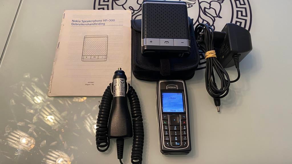 Nokia 6230 met Nokia HF-300 hand free bellen, Ophalen, Zo goed als nieuw