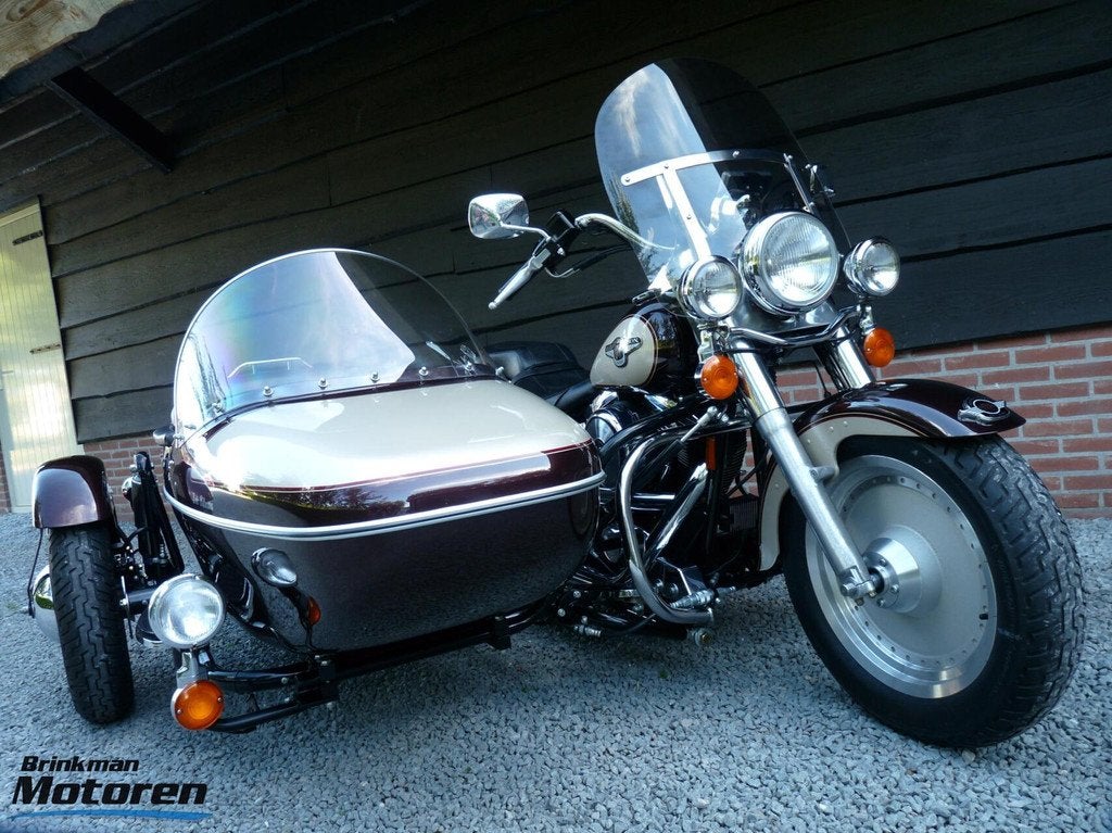FLSTF Fat Boy Zijspan / Gespann Fatboy Reverse., Motoren, Motoren | Harley-Davidson, Bedrijf, Chopper, meer dan 35 kW