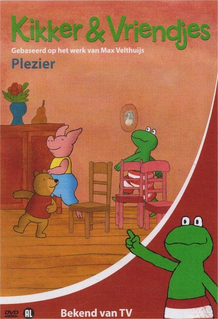 DVD Kikker & Vriendjes - Plezier NIEUW, Avontuur, Alle leeftijden, Tv-serie, Nieuw in verpakking