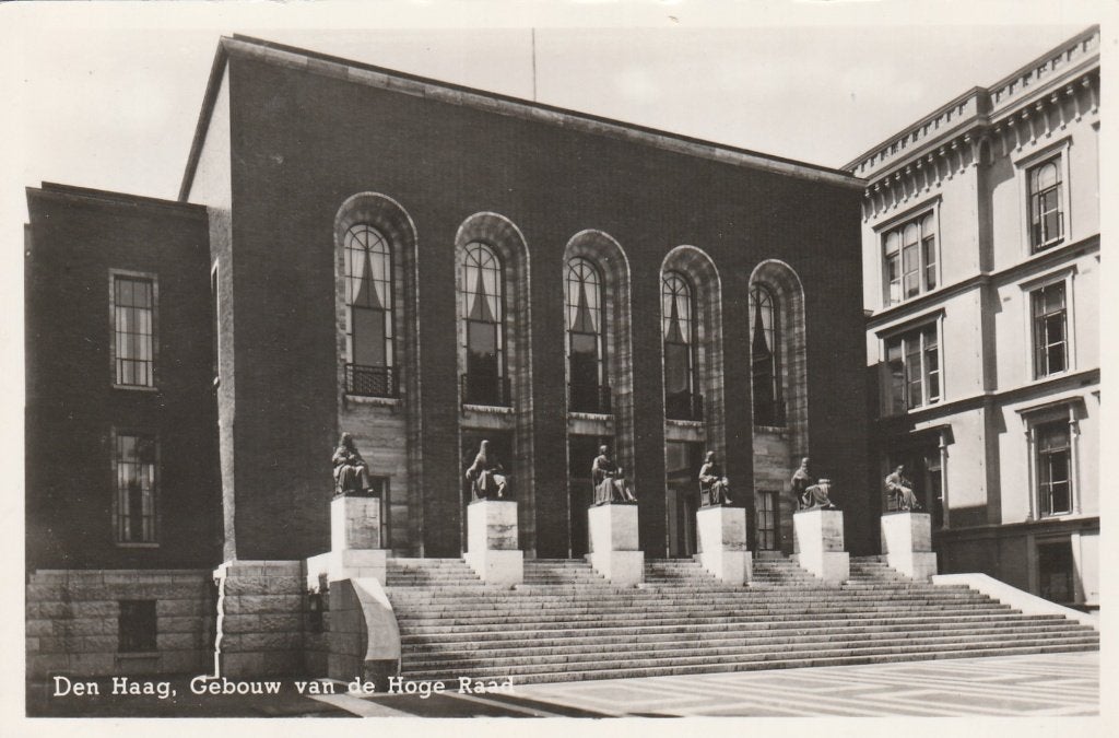den haag- gebouw hoge raad, Ophalen of Verzenden, 1940 tot 1960, Zuid-Holland