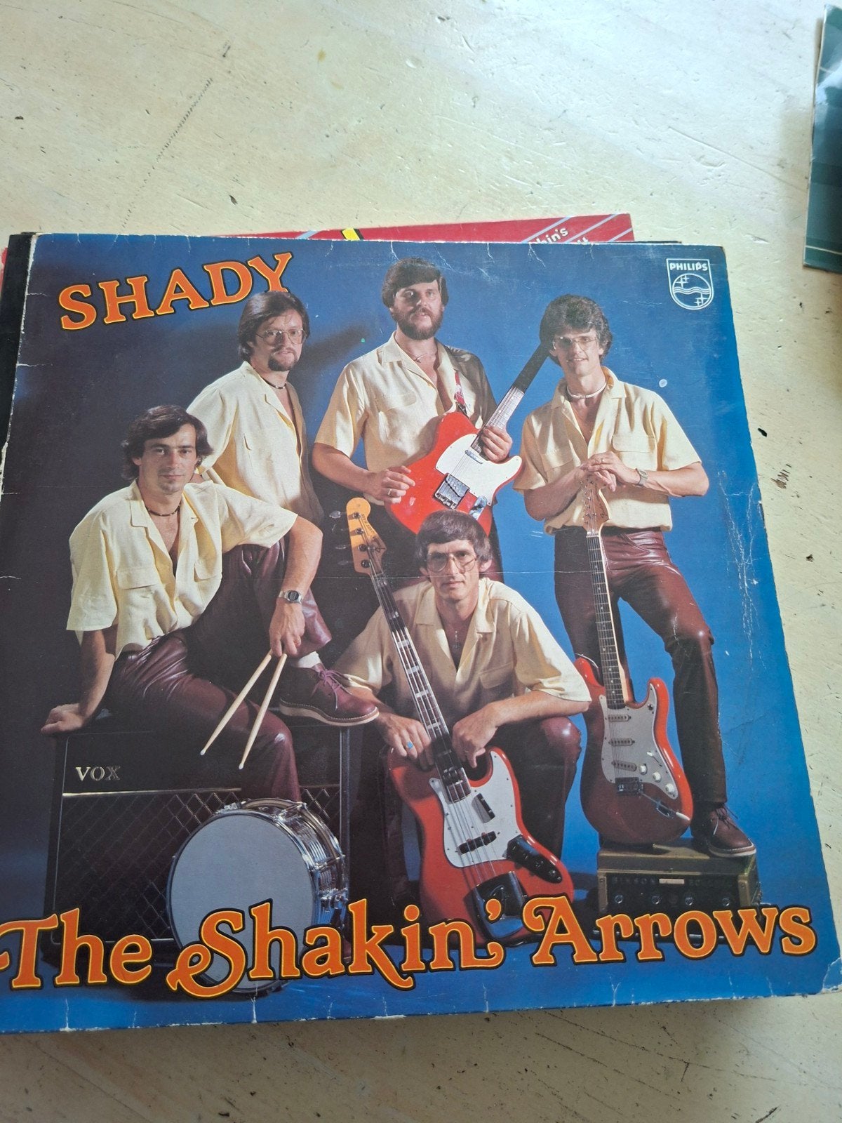 Shady - The Shakin' Arrows LP (Philips), LP, Gebruikt, Pop, Ophalen of Verzenden