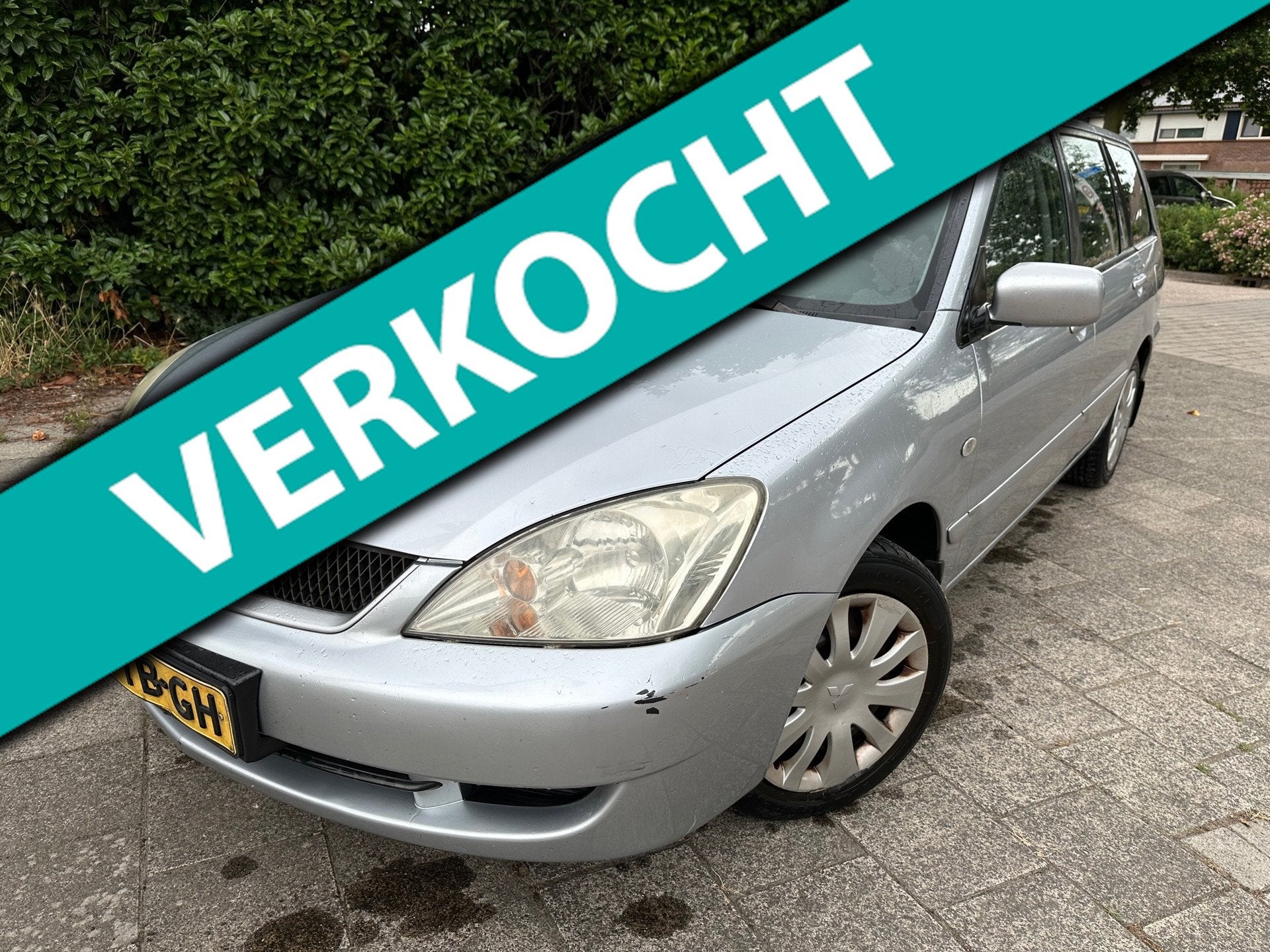 Mitsubishi Lancer Station Wagon MET KOELE AIRCO & APK TOT 20, Auto's, Voorwielaandrijving, Elektrische ramen, Gebruikt, 4 cilinders