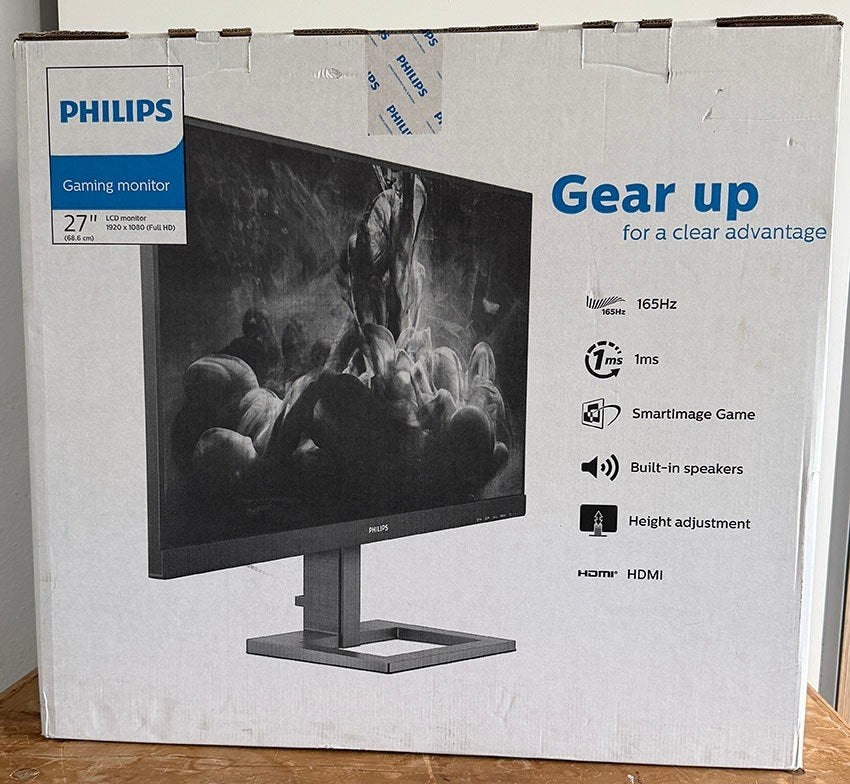 Philips E-Line 272E1GAEZ, Philips, In hoogte verstelbaar, 101 t/m 150 Hz, VA