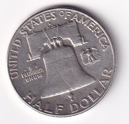 USA 1/2 Dollar 1961 D Zeer Fraai, Verzenden, Noord-Amerika, Losse munt, Zilver