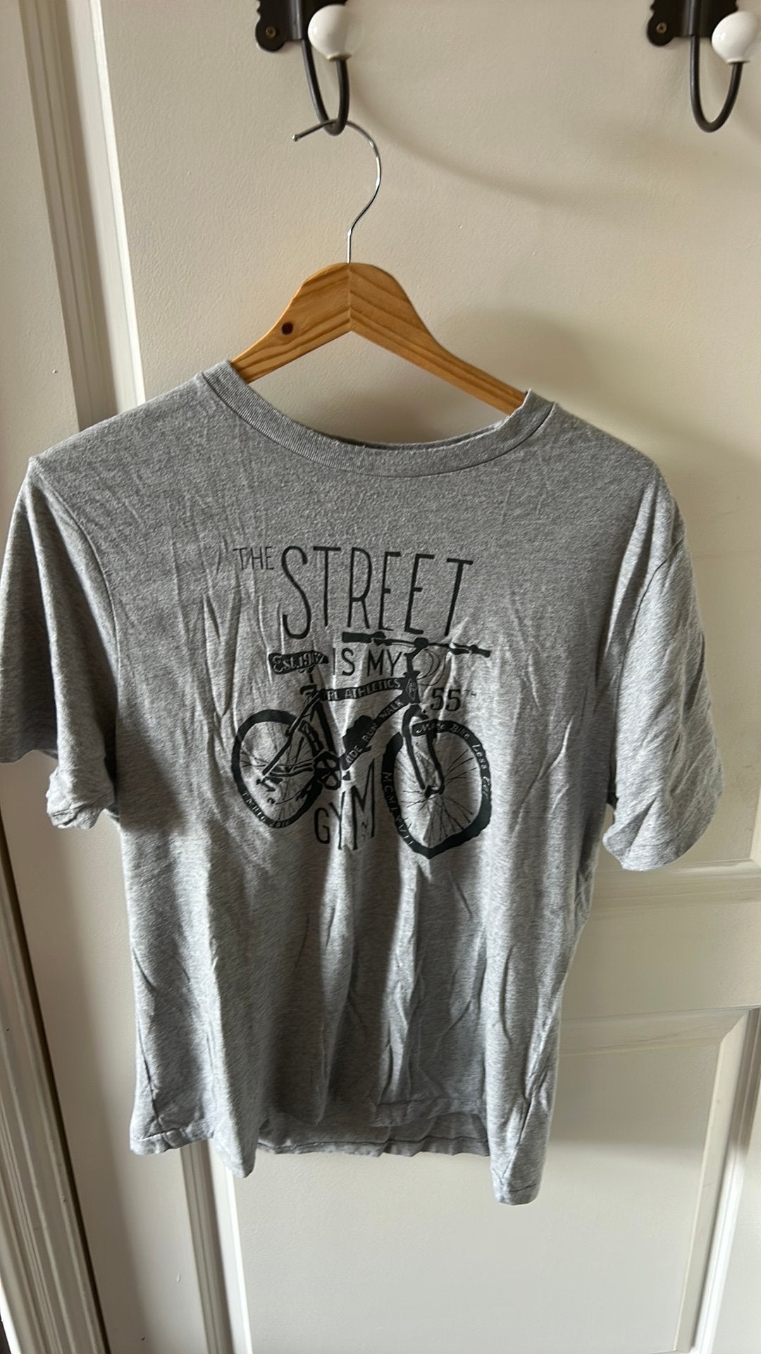 Ralph Lauren: The Street is my Gym (L/XL), Ophalen of Verzenden, Zo goed als nieuw, Maat 56/58 (XL), Grijs