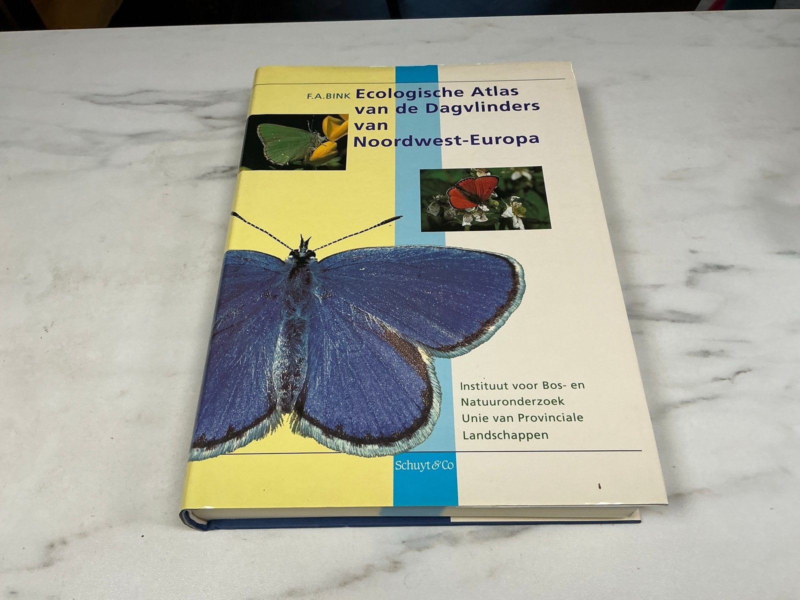 Ecologische Atlas Dagvlinders Noordwest-Europa - F.A. Bink, Ophalen of Verzenden, Zo goed als nieuw, Vogels