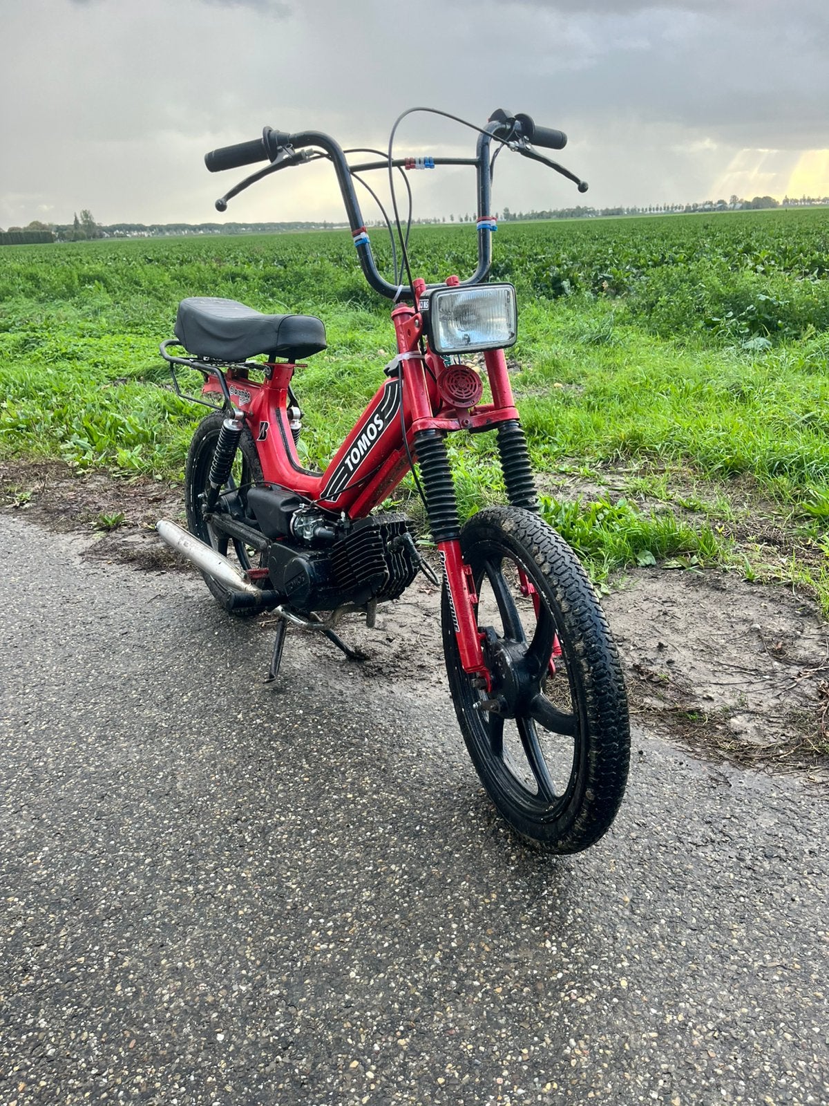 Tomos 50cc, Fietsen en Brommers, Ophalen, Zo goed als nieuw, Maximaal 45 km/u, Standard