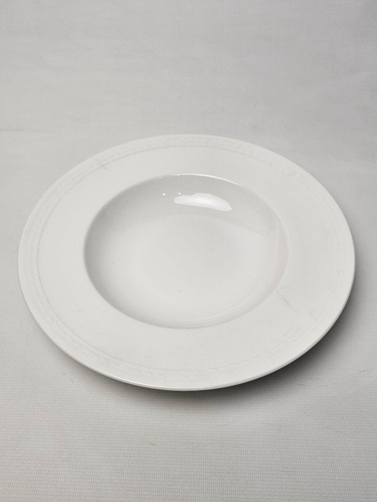 # Villeroy & Boch White Pearl Diepe Borden Soep, Pasta Bord, Huis en Inrichting, Keuken | Servies, Gebruikt, Ophalen of Verzenden