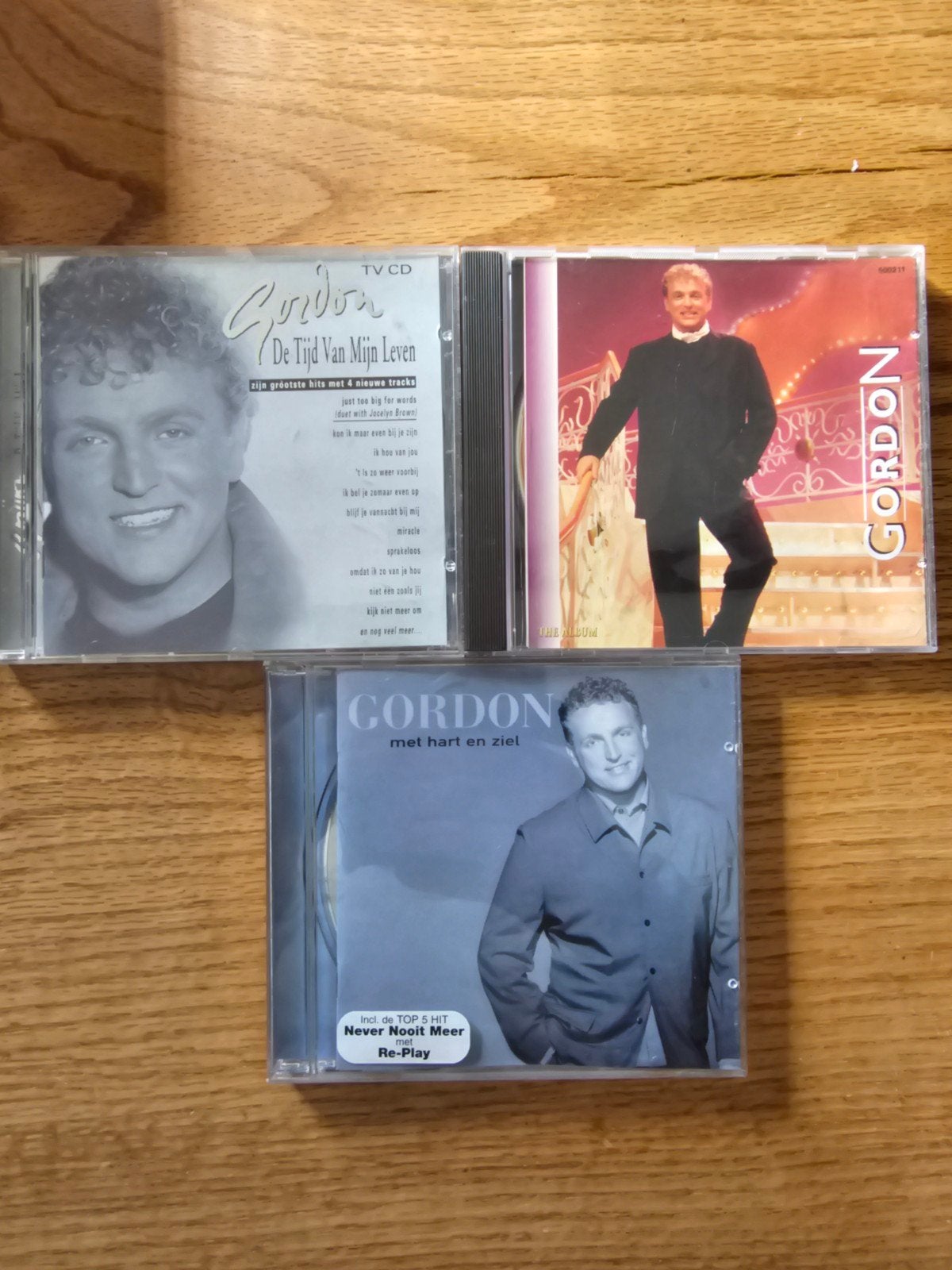 Gordon CD': De Tijd Van Mijn Leven, Met Hart En Ziel, The Al, Cd's en Dvd's, Ophalen of Verzenden, Gebruikt, Pop, Album