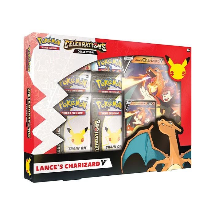 Charizard celebrations box ruilen tegen Charizard, Hobby en Vrije tijd, Verzamelkaartspellen | Pokémon, Ophalen, Nieuw