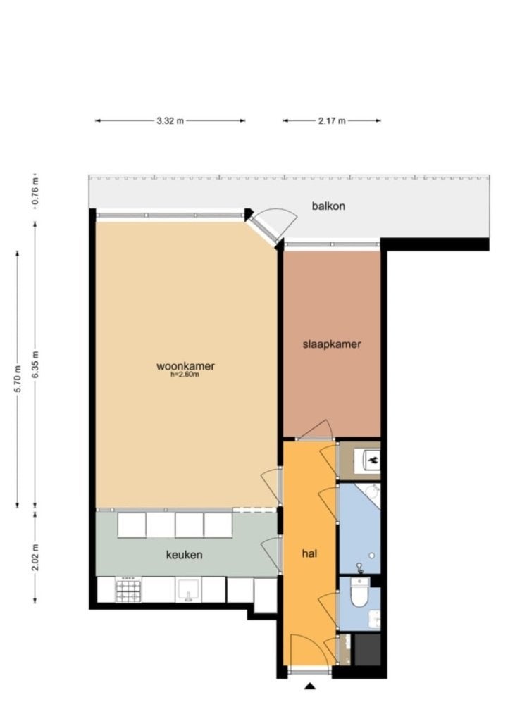 Te huur: appartement : Azielaan in Utrecht, Huizen en Kamers, Kamers te huur, 50 m² of meer, Utrecht