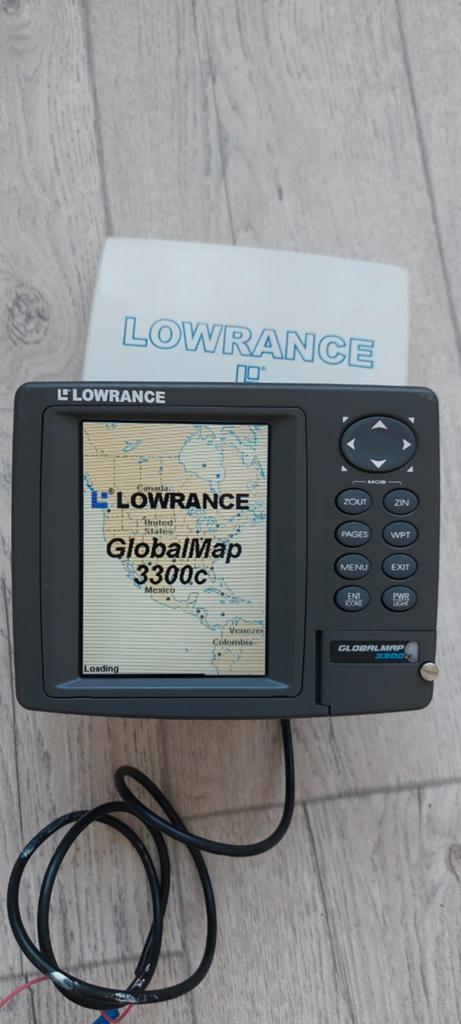 Lowrance GlobalMap 3300C kaartplotter, Ophalen of Verzenden, Kaartplotter of Fish Finder