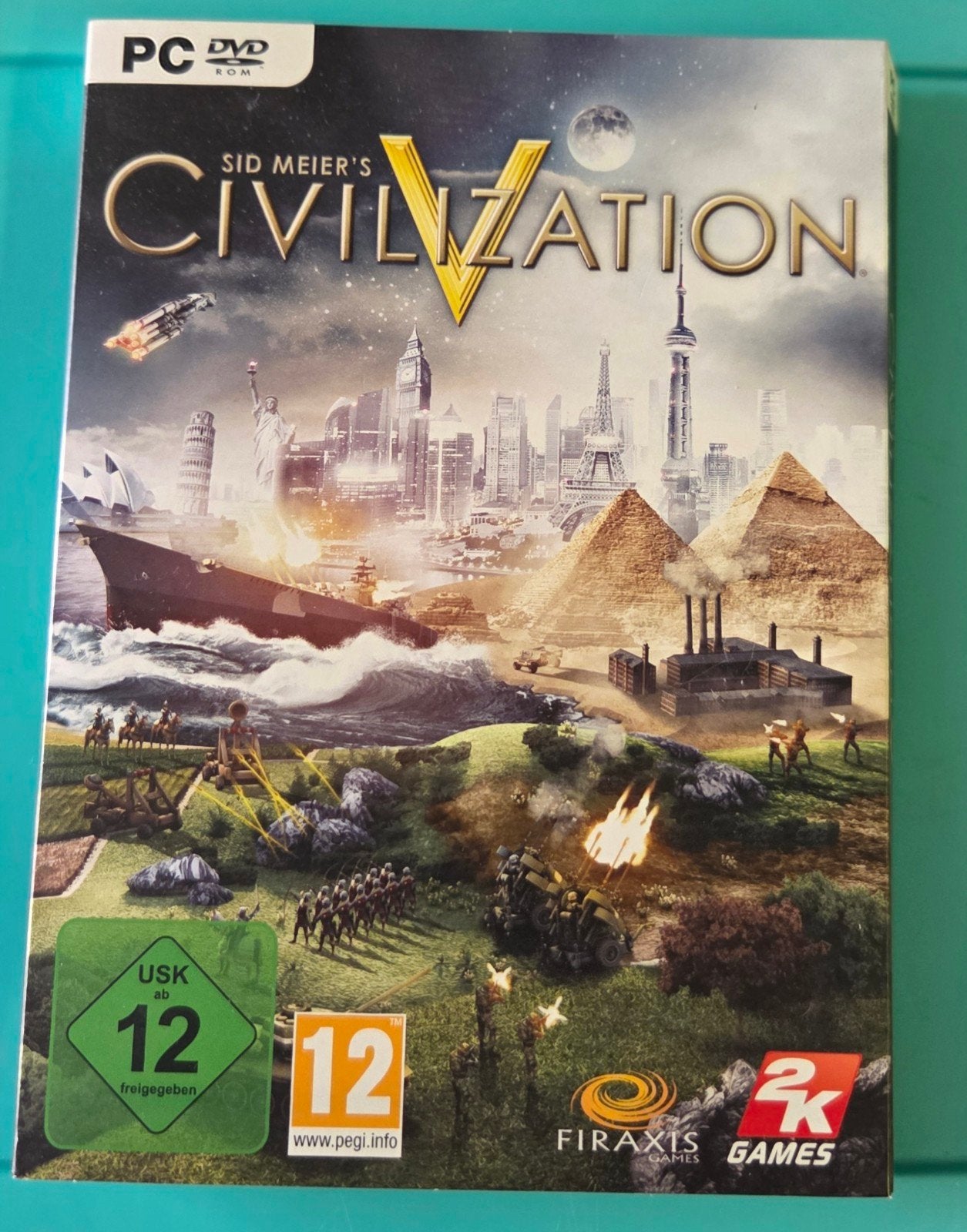 Sid Meier's Civilization V - PC DVD-ROM, Online, Gebruikt, 1 speler, Ophalen of Verzenden