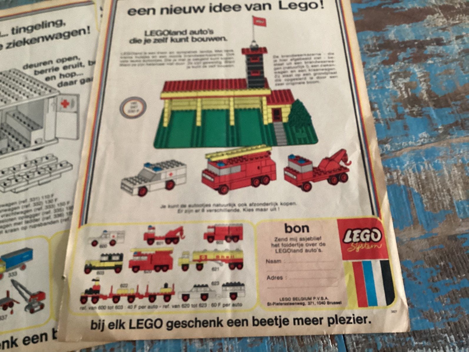 Lego reclame, Ophalen of Verzenden, Zo goed als nieuw, Reclamebord