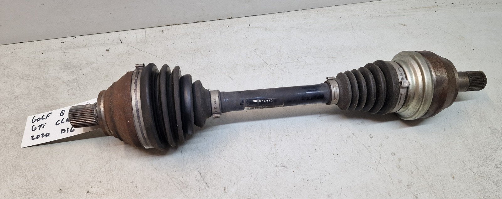 Aandrijfas Golf 8 GTI Clubsport 5Q0407271CQ, Ophalen of Verzenden, Gebruikt, Seat