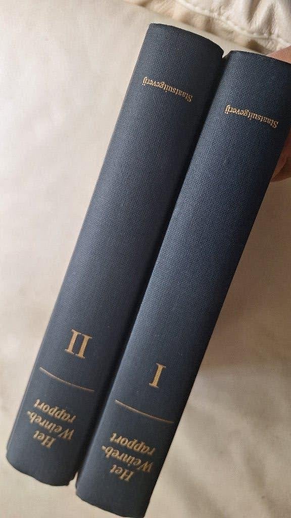 Het weinreb rapport deel 1 en 2, Weinreb, Ophalen of Verzenden, Overige onderwerpen, Tweede Wereldoorlog